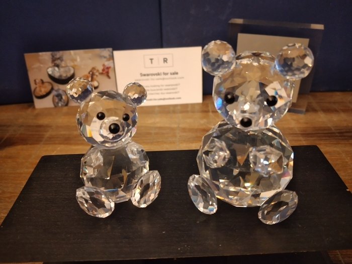 Figurine swarovski bear for sale  