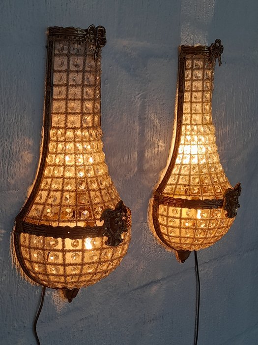 Candle wall light for sale  