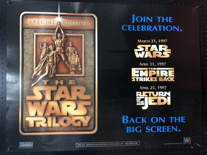 Star wars trilogy for sale  