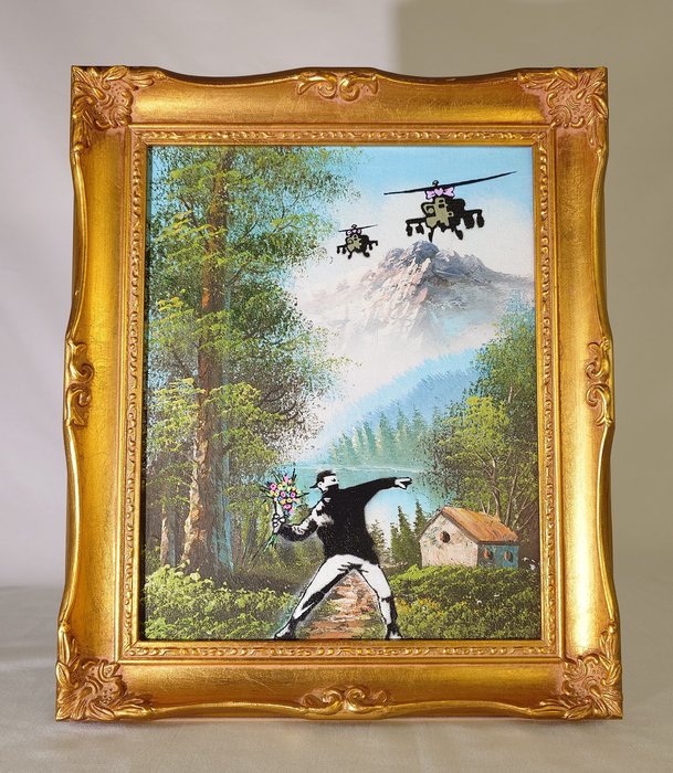 Fictional banksy glowing for sale  