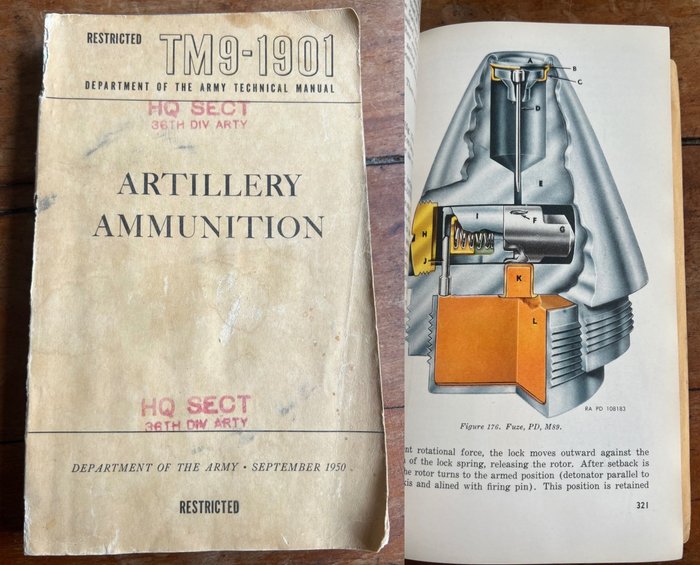 Army artillery ammunition for sale  