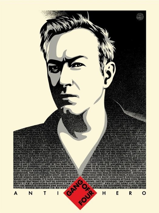 Shepard fairey andy d'occasion  