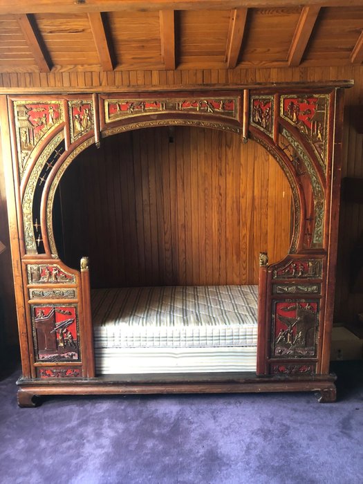 Chinese wedding bed for sale  