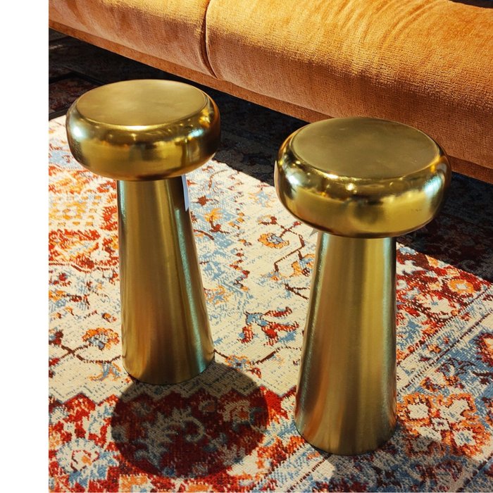 Side table brass for sale  