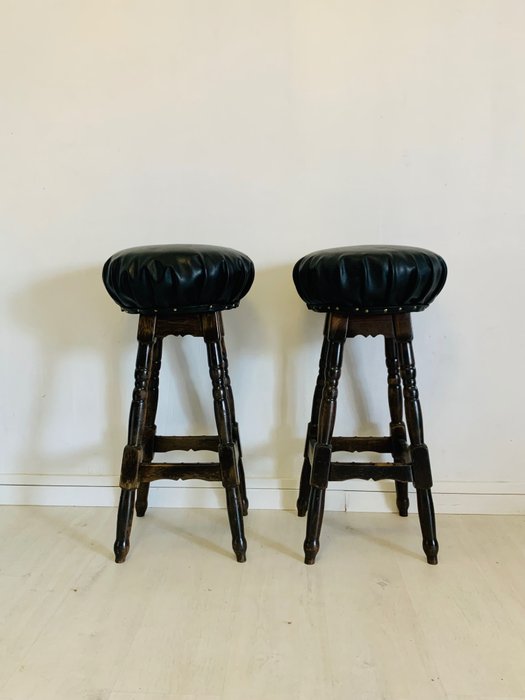 Stool wood two for sale  