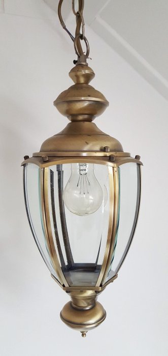 Lamp glass brass for sale  