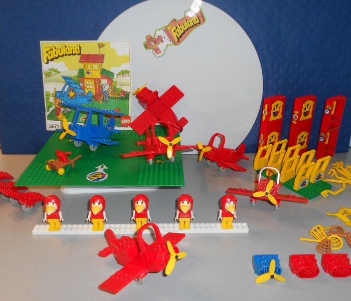 Lego fabuland vliegtuigen d'occasion  