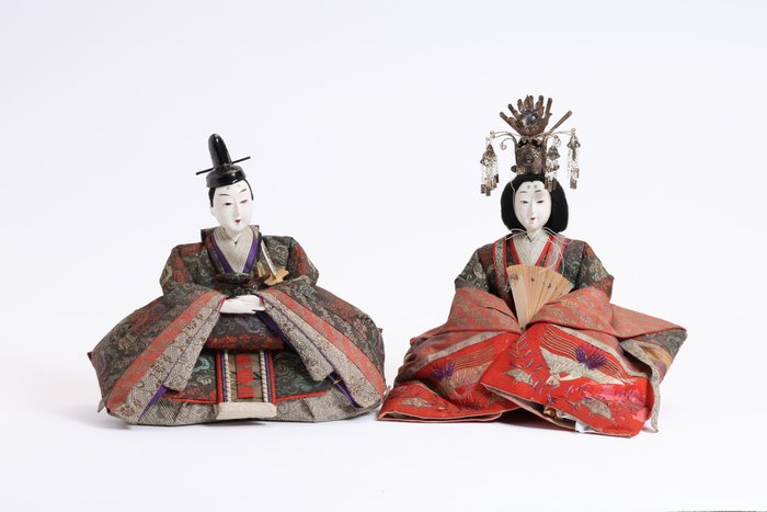 Antique imperial hina for sale  