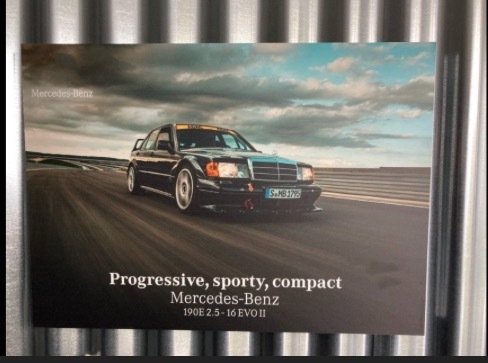 Poster mercedes benz for sale  