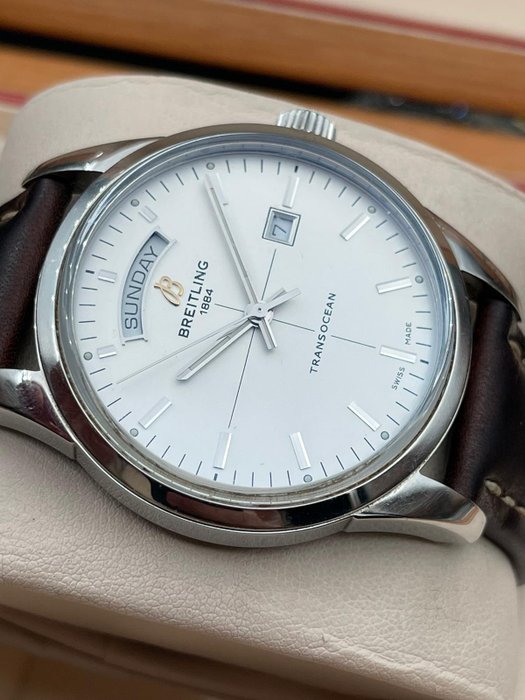 Breitling transocean day usato  