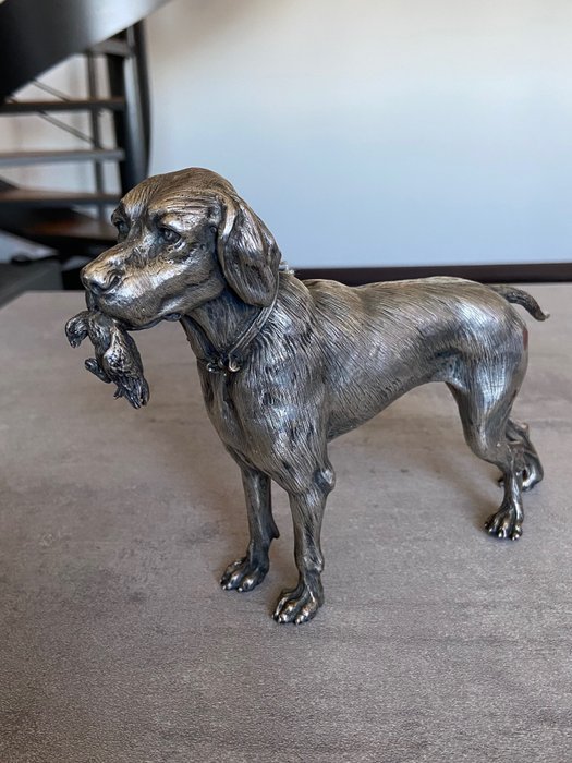 Sculpture cane caccia usato  