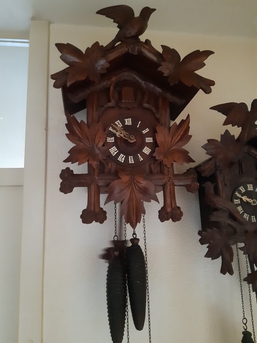 Wall clock black for sale  