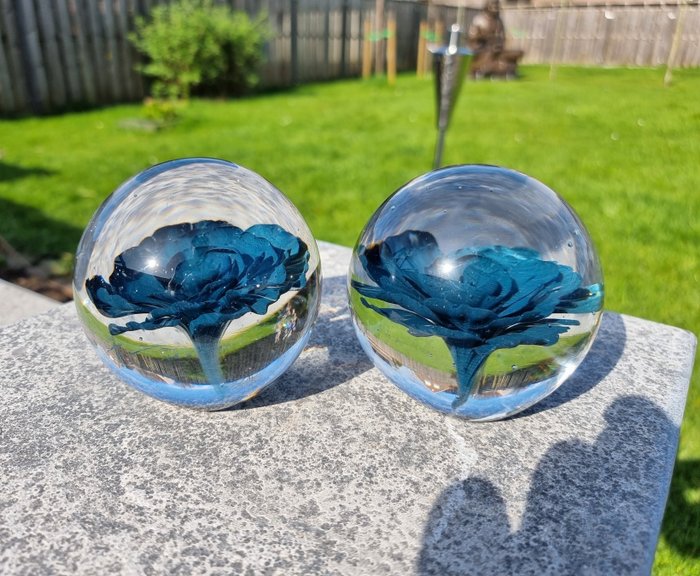 Paperweight glass spheres for sale  