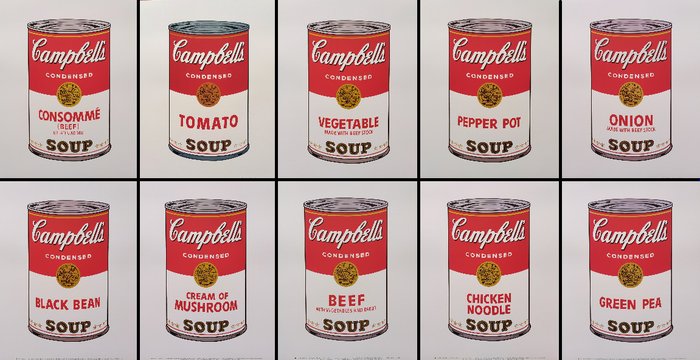 Andy warhol campbell for sale  