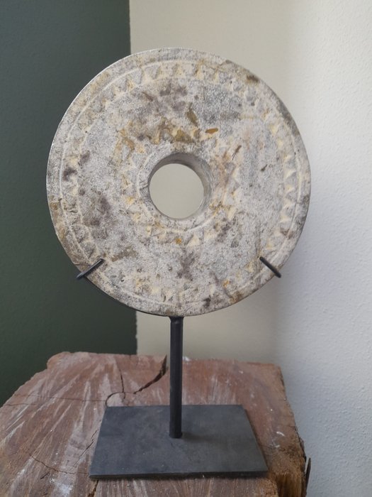 Ancient stone disk for sale  