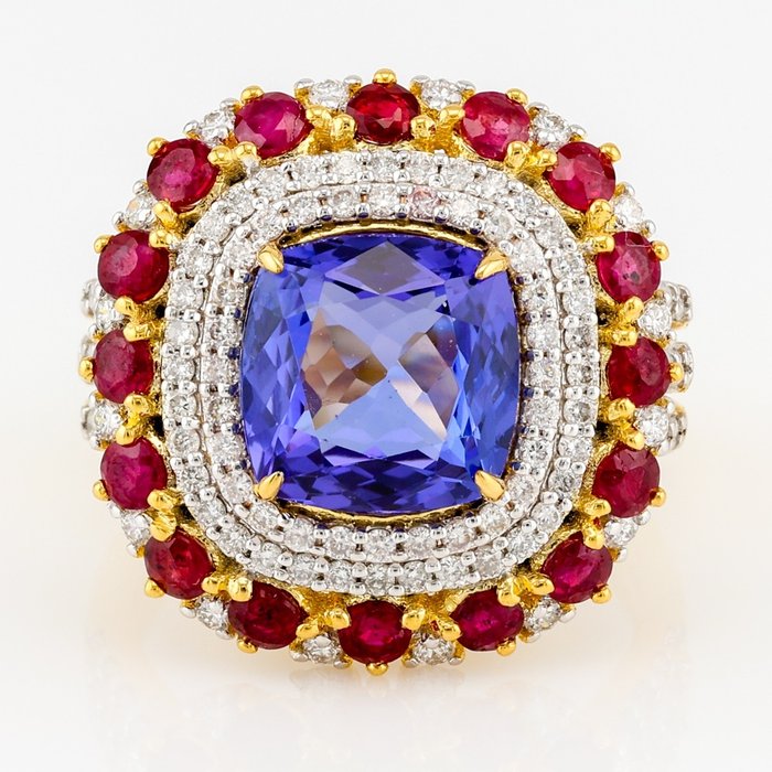 Tanzanite cts ruby for sale  