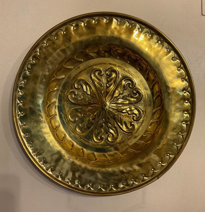 Alms dish brass for sale  