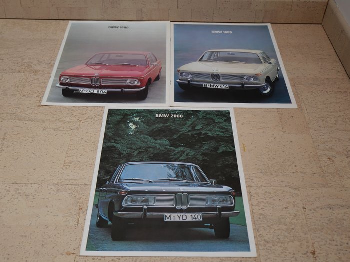 Brochure bmw 1600 for sale  