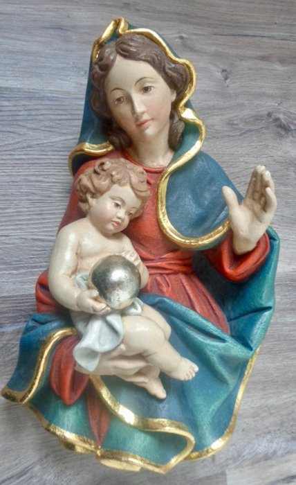 Carving holzfigur madonna for sale  