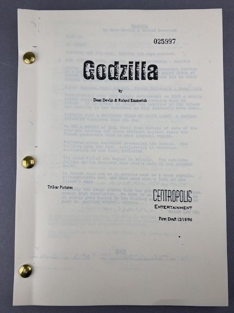 Godzilla matthew broderick for sale  