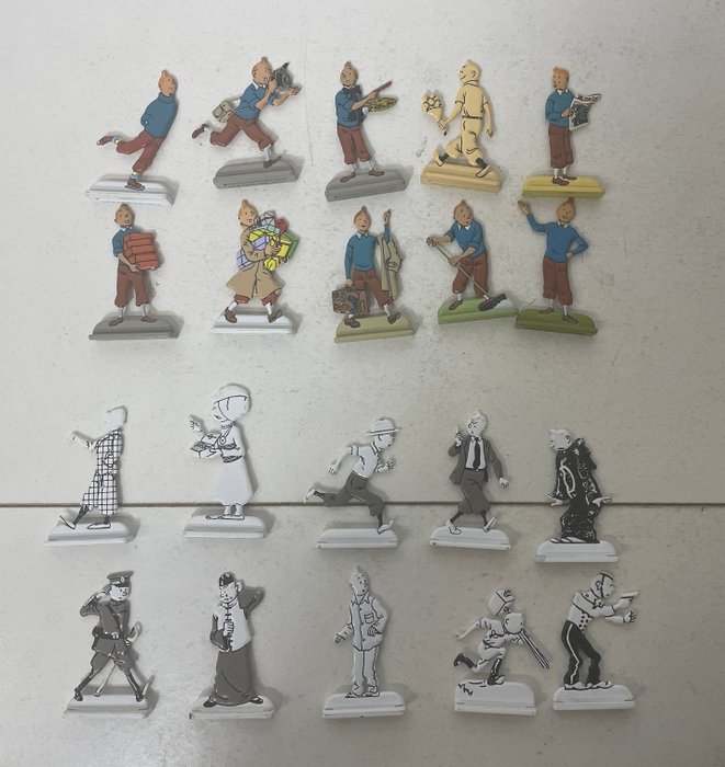 Tintin ensemble figurines for sale  
