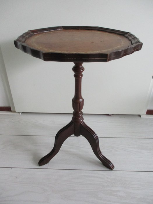 Side table leather for sale  