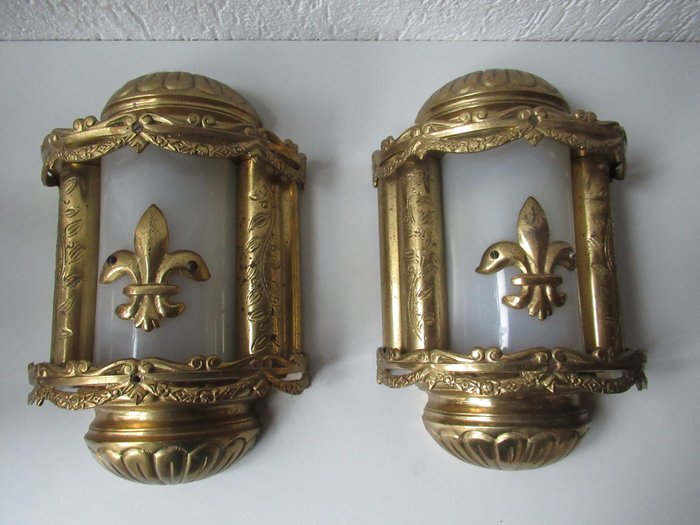 Lamp bronze wall for sale  
