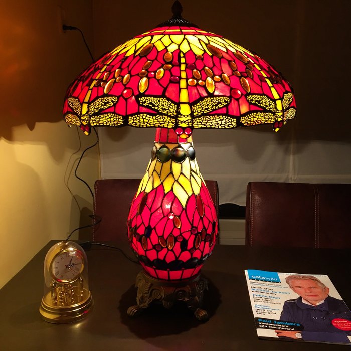 Xxl tiffany tafellamp for sale  
