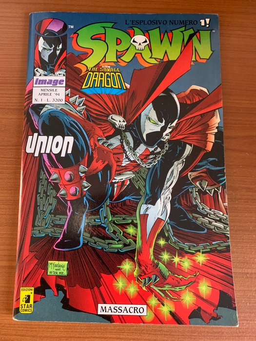 Spawn comic first for sale  