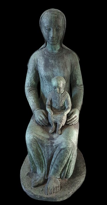 Sculpture kerkbeeld maria d'occasion  