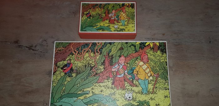 Hergé puzzle puzzle d'occasion  