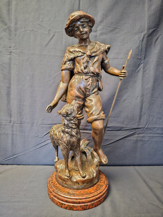 Moreau sculpture berger for sale  