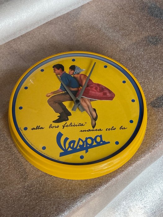 Vespa clock advertising for sale  