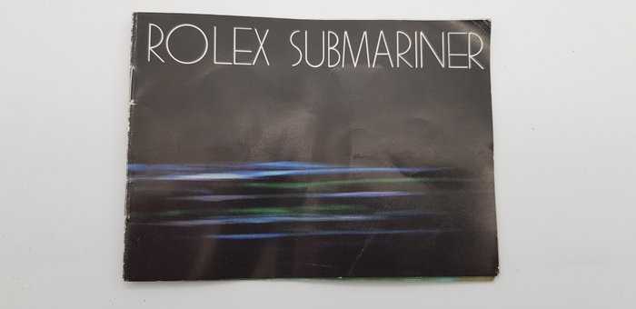 Rolex booklet submariner for sale  