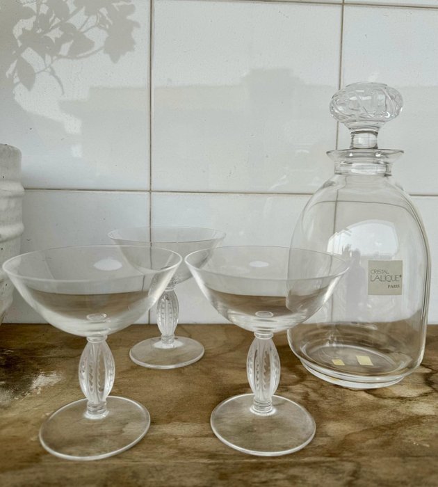 Lalique liquor set for sale  