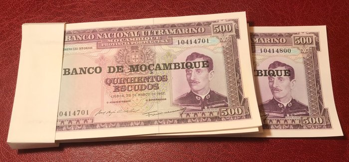 Mozambique. 100 500 for sale  
