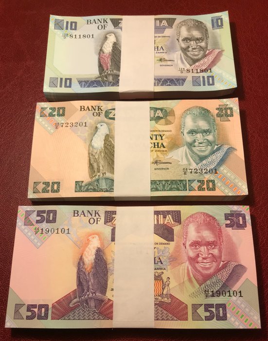Zambia. 100 100 usato  