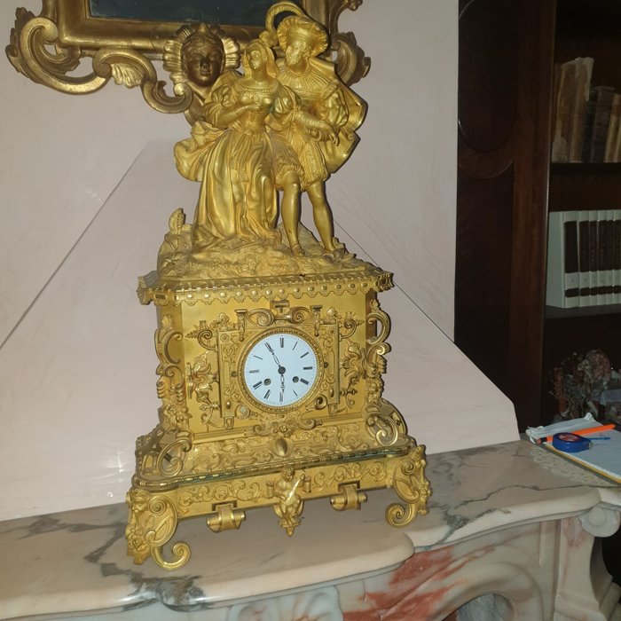 Pendulum clock ormolu for sale  