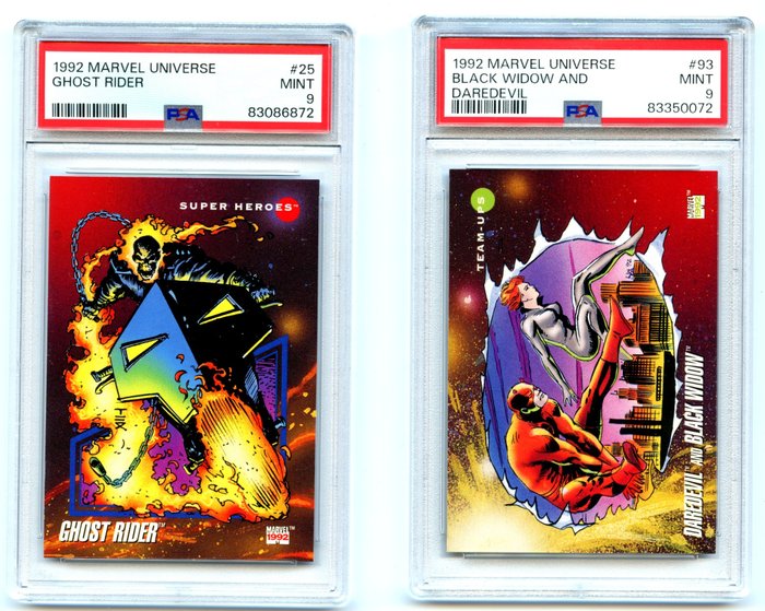 Marvel graded card d'occasion  