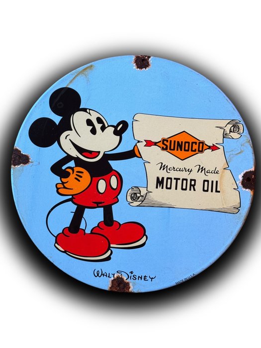 Sunoco oil plaque d'occasion  