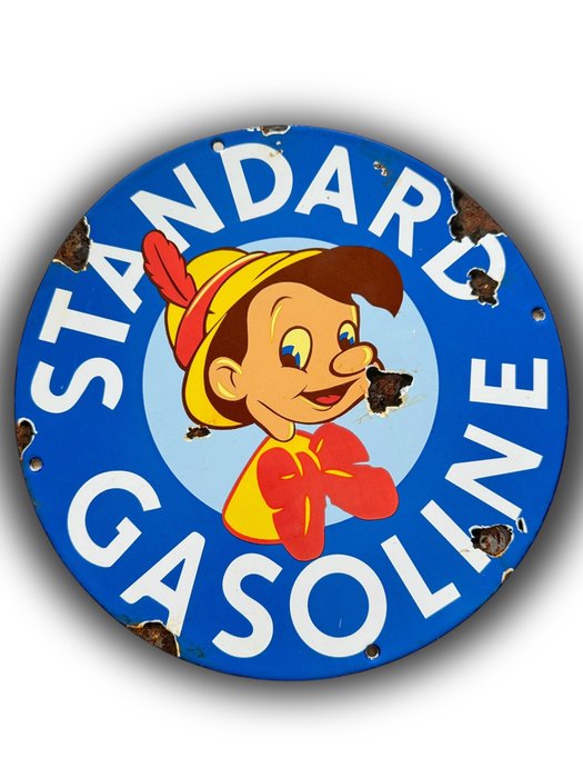 Standard gasoline plaque d'occasion  