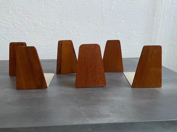 Bookends metal wood for sale  