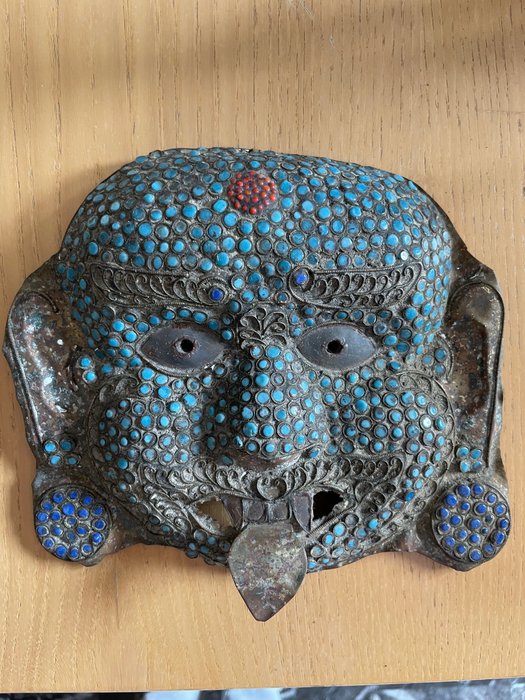 Colorful tribal mask for sale  