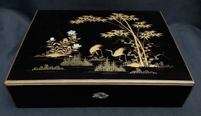 Oriental lacquered wooden for sale  