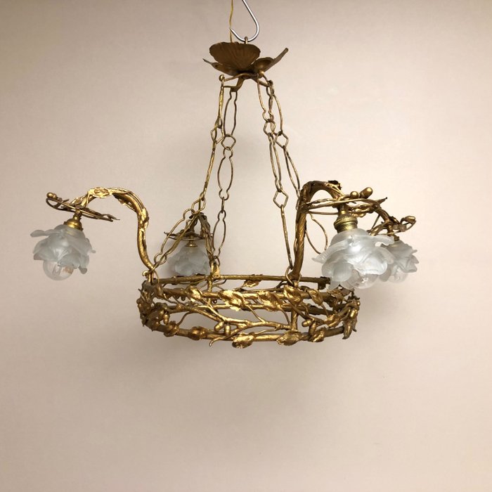 Hanging lamp bronze for sale  