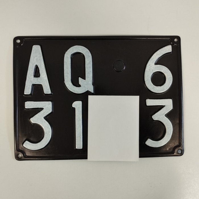 Car license plate for sale  