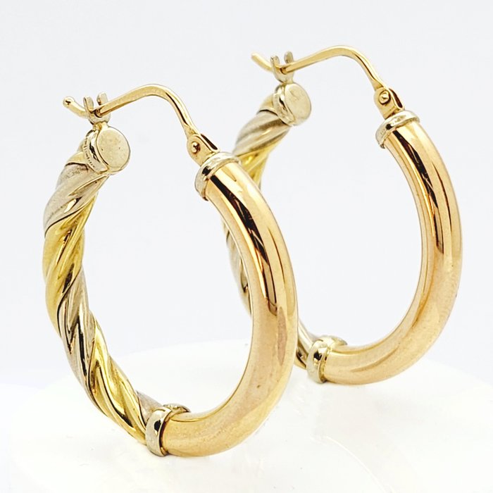 Earrings 18kt gold usato  