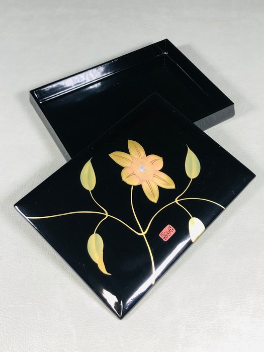 Lacquered document box d'occasion  