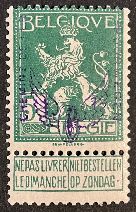 1915 railway stamp for sale  
