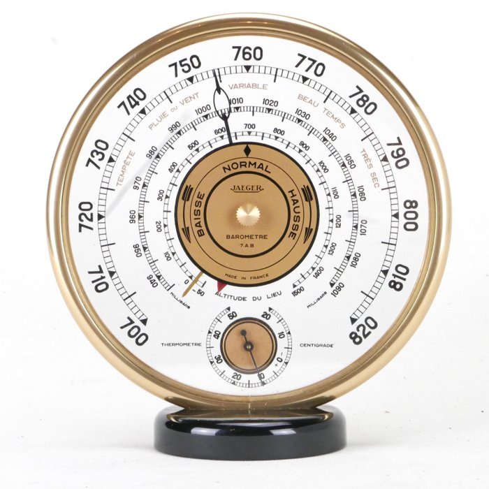Jaeger aneroid barometer for sale  
